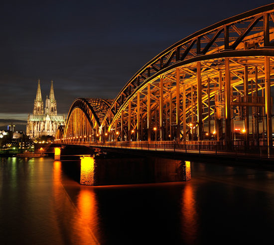 Cologne at night