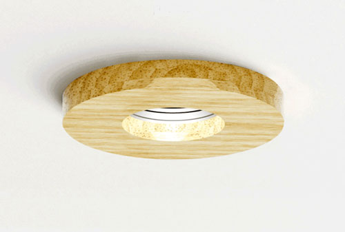 Kraken wooden downlight