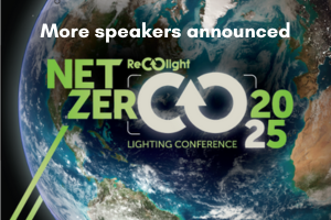 Net Zero Lighting conference: More speakers announced