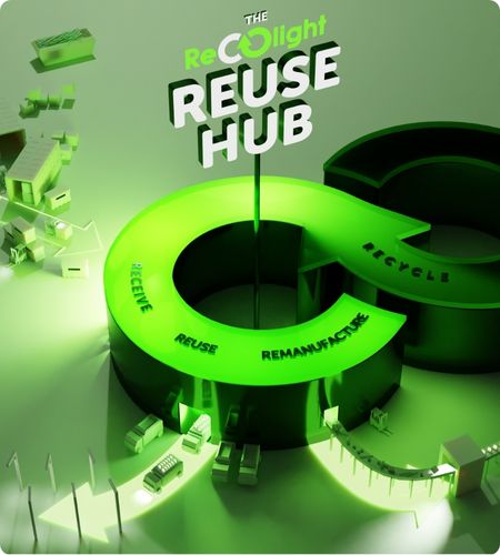 Recolight reuse hub