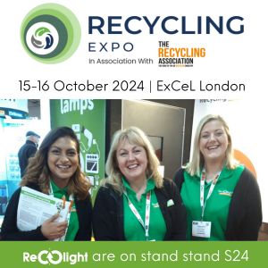 recycling expo 16 & 16 October at London Excel 1