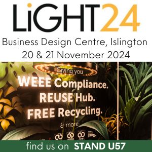 Recolight are exhibiting at Light24 20 to 21 November
